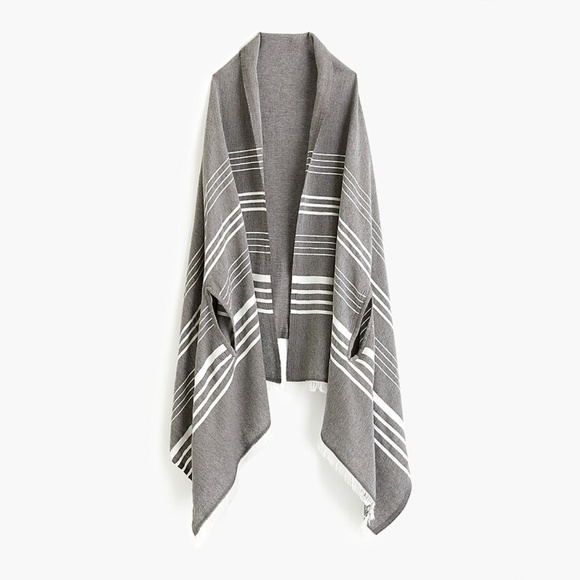 | blogger favorite: jcrew • lux fringe cape scarf | - Picture 7 of 8